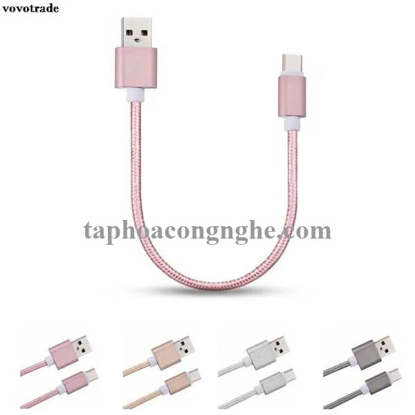 Ugreen 40988 0.5M 3A màu Đen Cáp USB TypeC sang USB 2.0 Hỗ trợ sạc nhanh US174 30040988